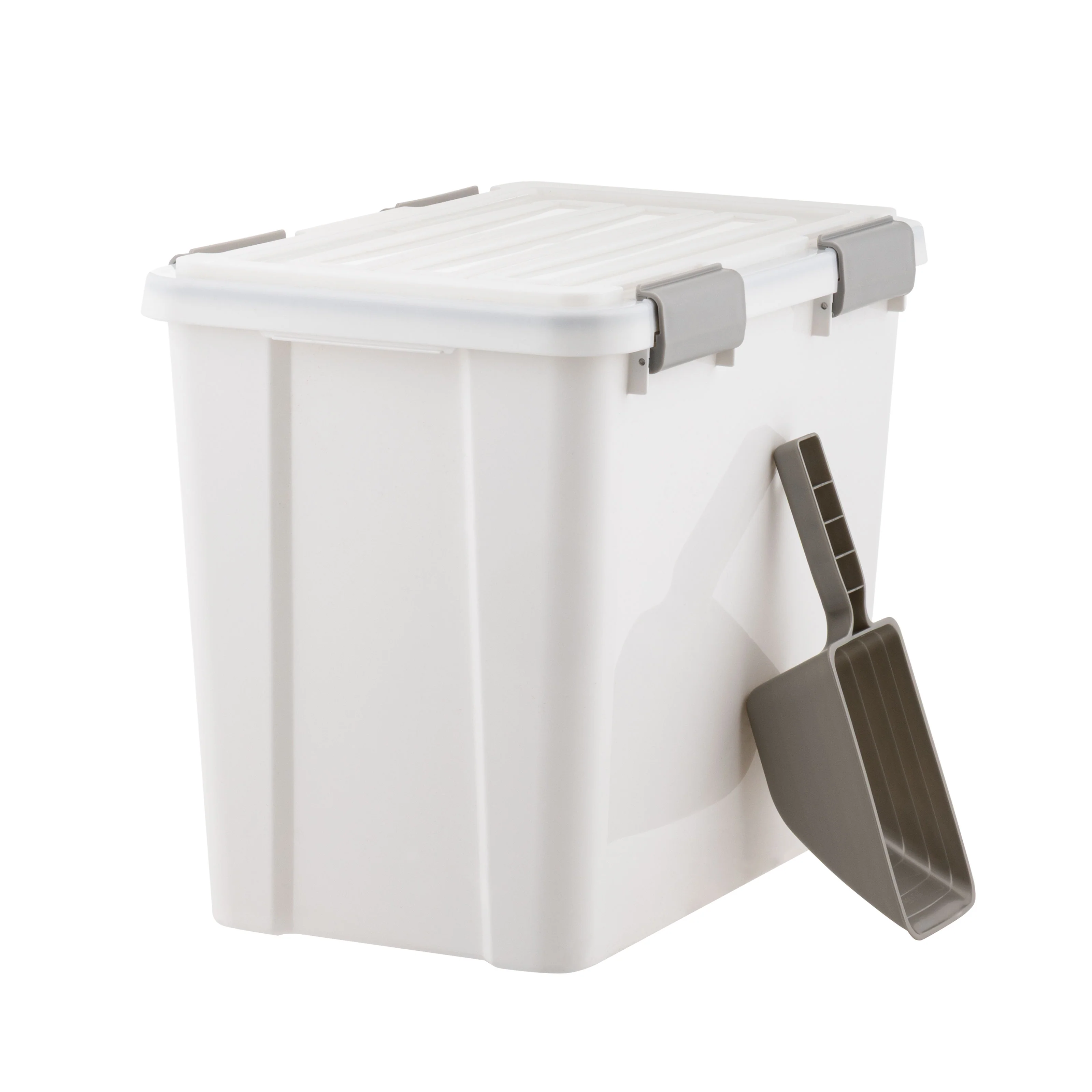 Stackable Dog Food Storage Container with 2 Cup Scoop, Fits up to 30 lbs - Image 16