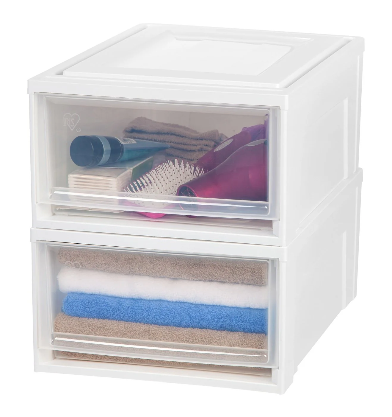 Stacking Storage with Drawer - 30.9 QT - Image 8