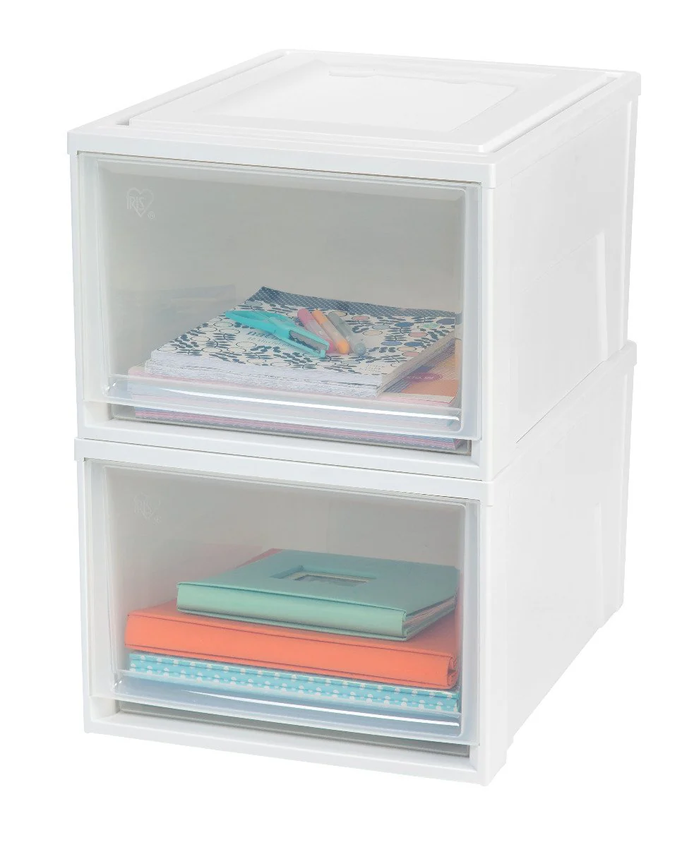 Stacking Storage with Drawer - 43.4 QT - Image 13
