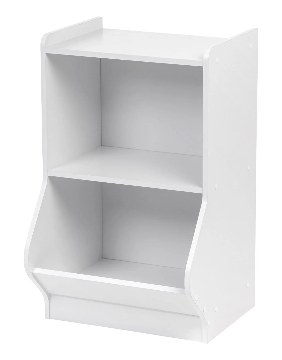 Storage and Organizer Shelf with Footboard - 2 Tier - Image 3