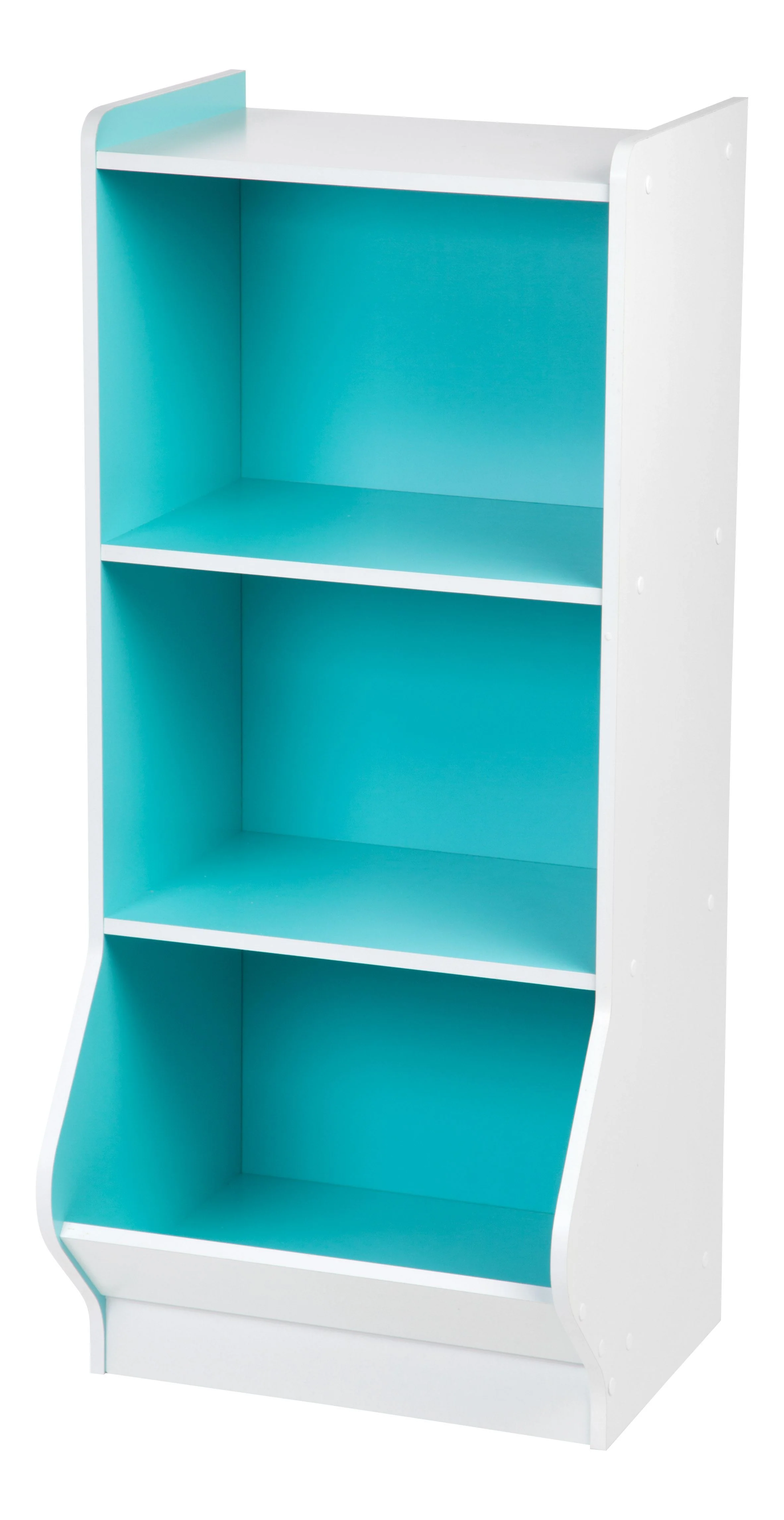 Storage and Organizer Shelf with Footboard - 3 Tier - Image 2