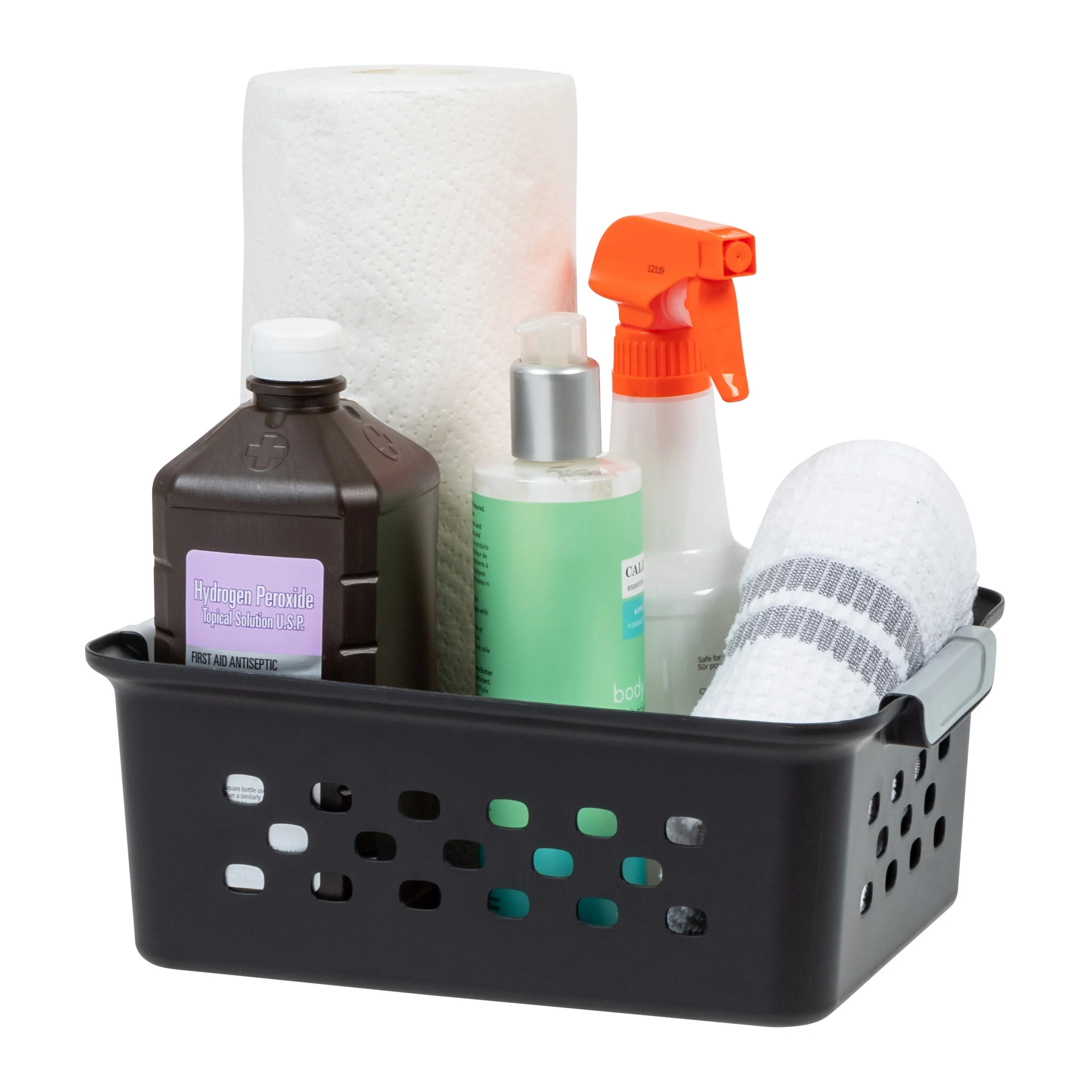 Storage Basket, Black, 12 Pack - Image 5