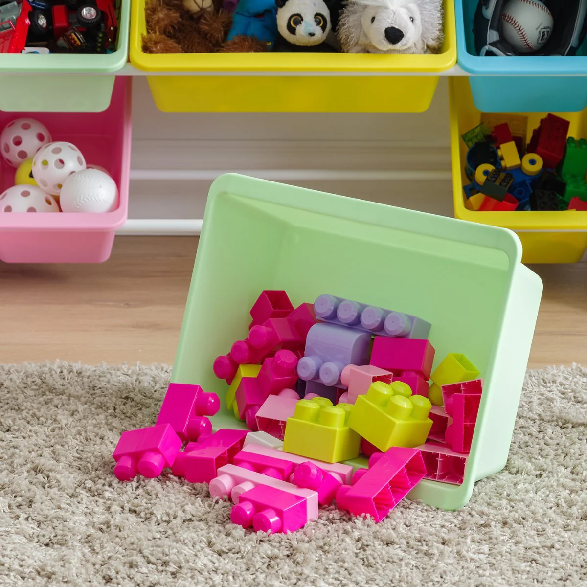 Storage Bin Rack - 4 Tier - Image 11