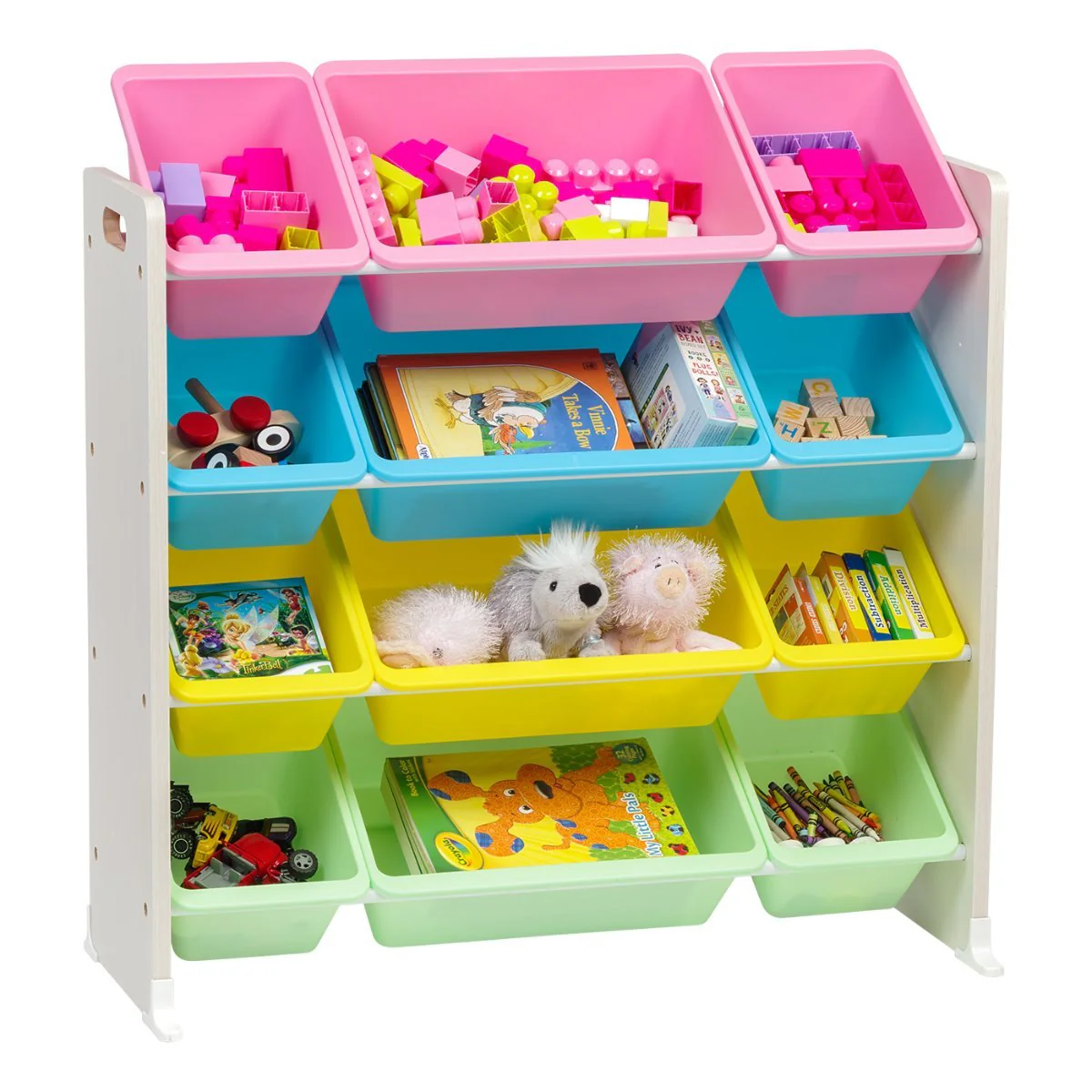 Storage Bin Rack - 4 Tier - Image 12