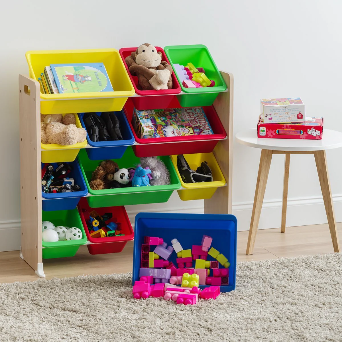 Storage Bin Rack - 4 Tier - Image 4