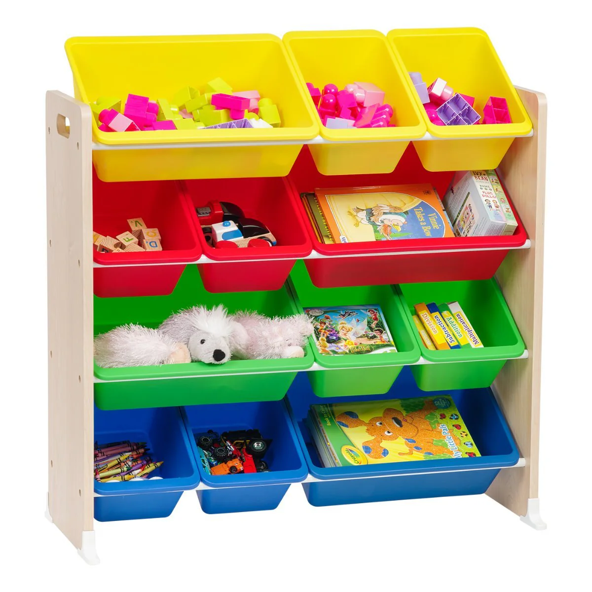 Storage Bin Rack - 4 Tier - Image 7
