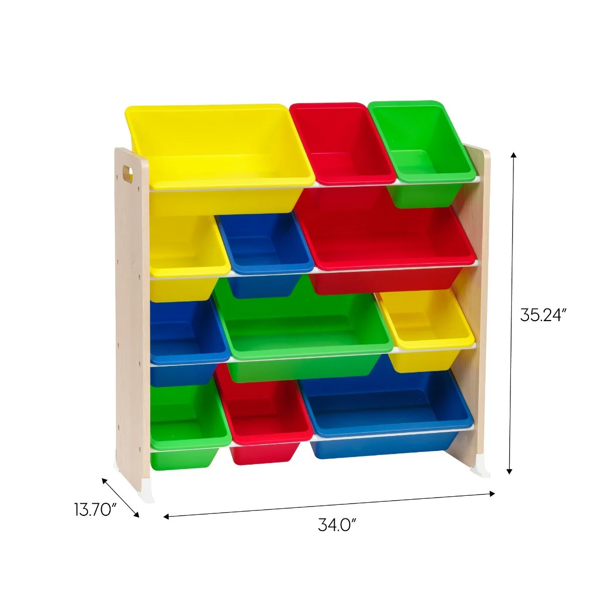 Storage Bin Rack - 4 Tier - Image 8