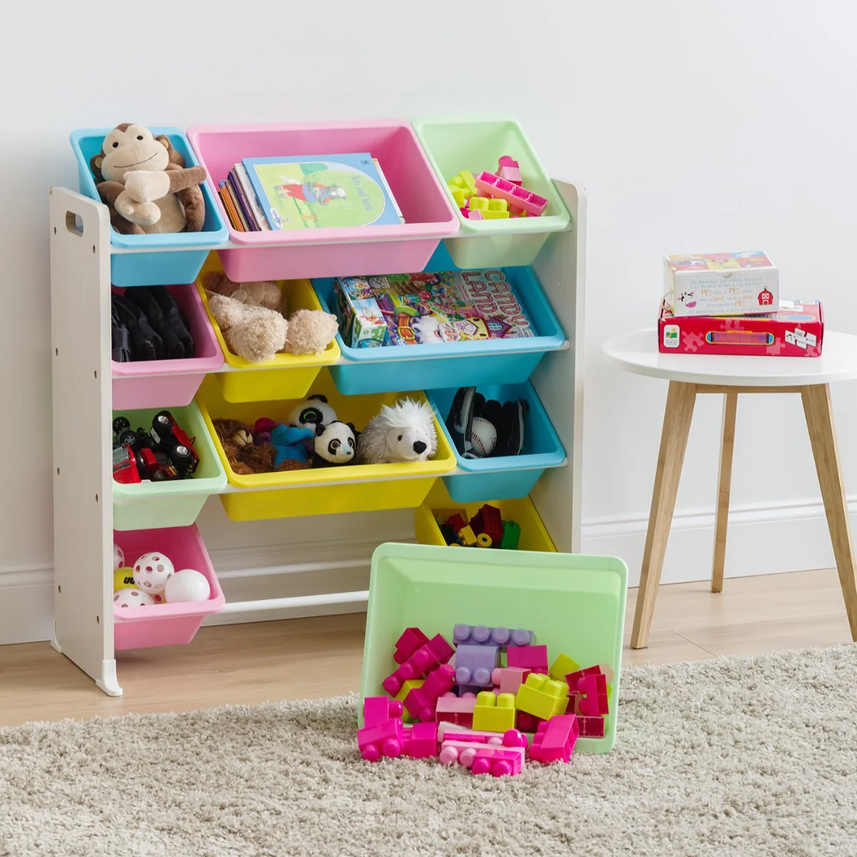 Storage Bin Rack - 4 Tier - Image 9