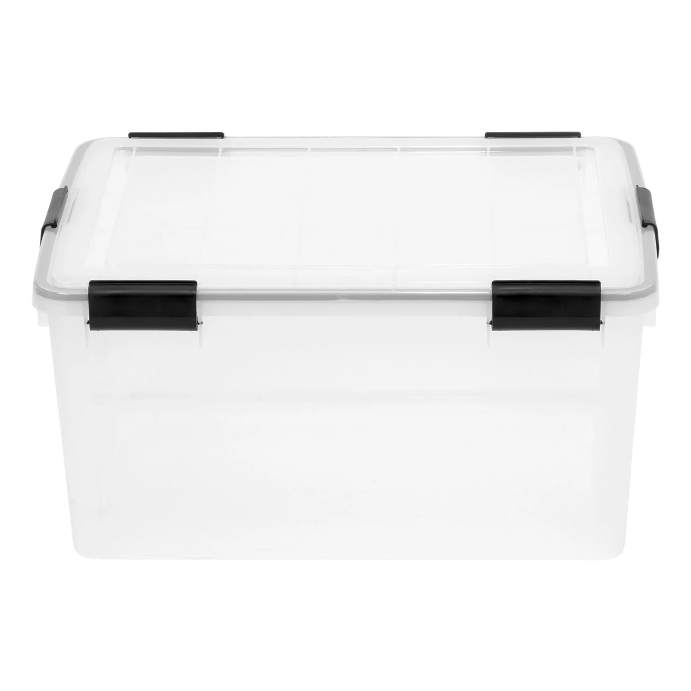 Storage Box, WeatherPro® 46 Qt 2 Pack, Clear - Image 6