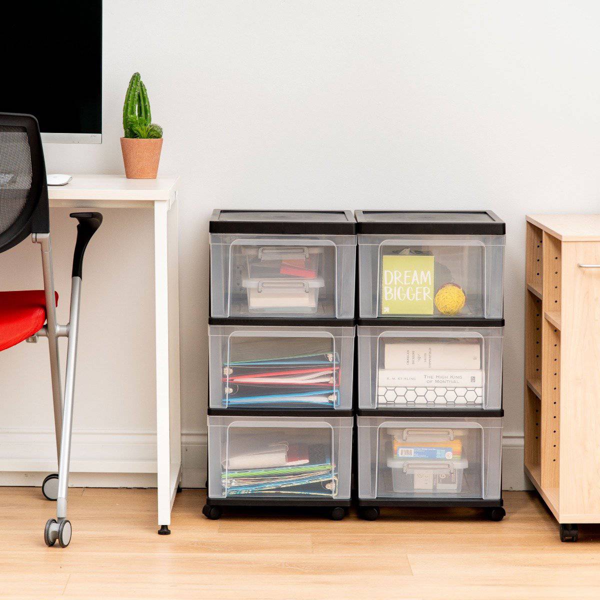 Storage Cart - 3 Drawer - Image 2