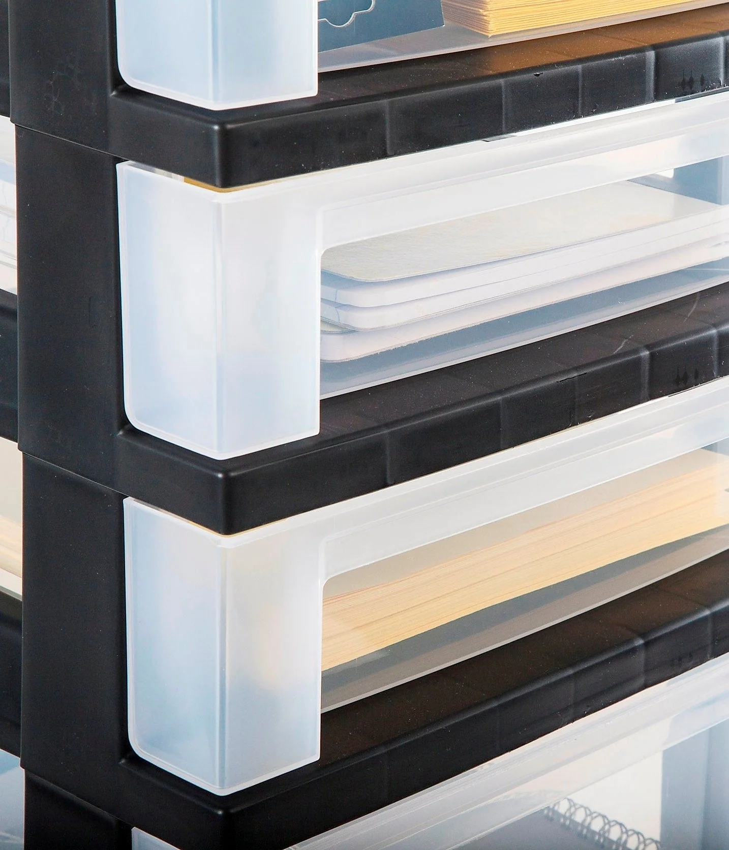 Storage Cart with Organizer Top - 7 Drawer - Image 6