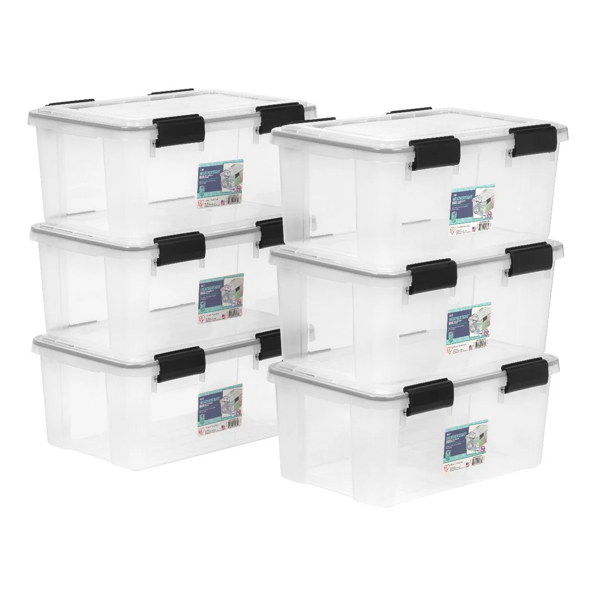 Storage Container, WeatherPro® - 19 QT - Gasket Box - Image 7