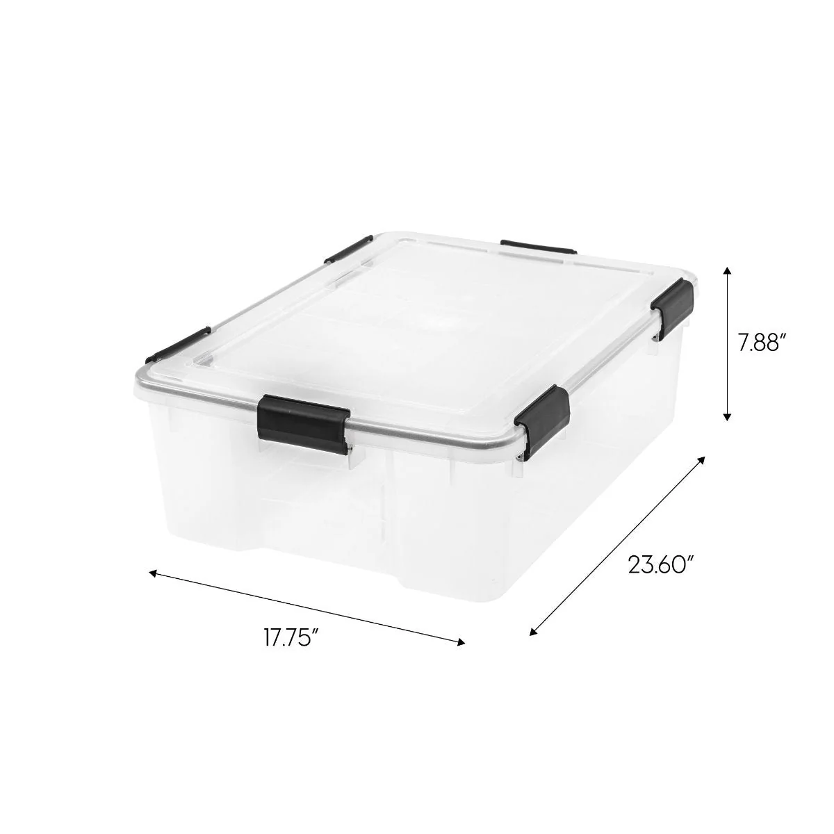 Storage Container WeatherPro® - 30 QT - Gasket Box - Image 26