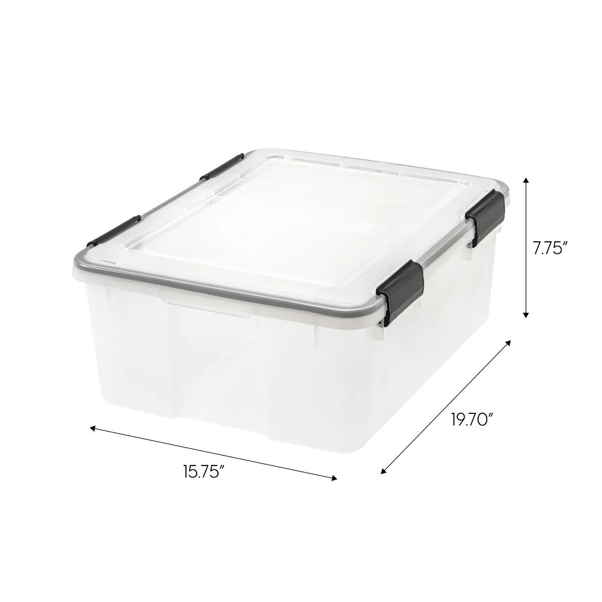 Storage Container WeatherPro® - 30 QT - Gasket Box - Image 6