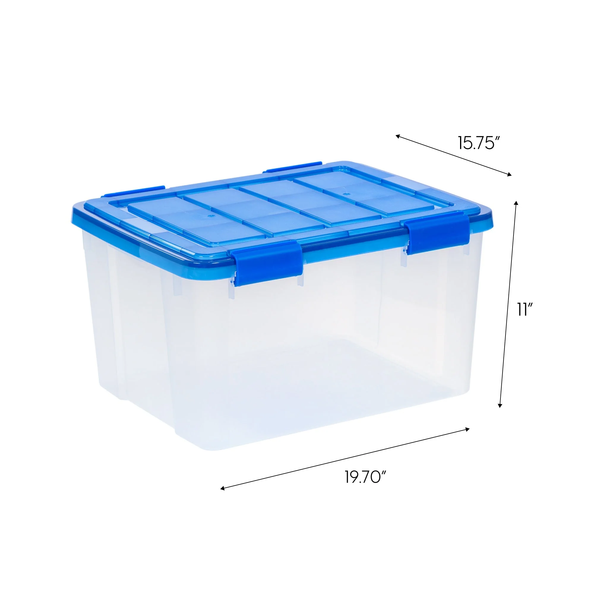 Storage Container WeatherPro® 4 Pack - 44QT - Gasket Box - Image 2