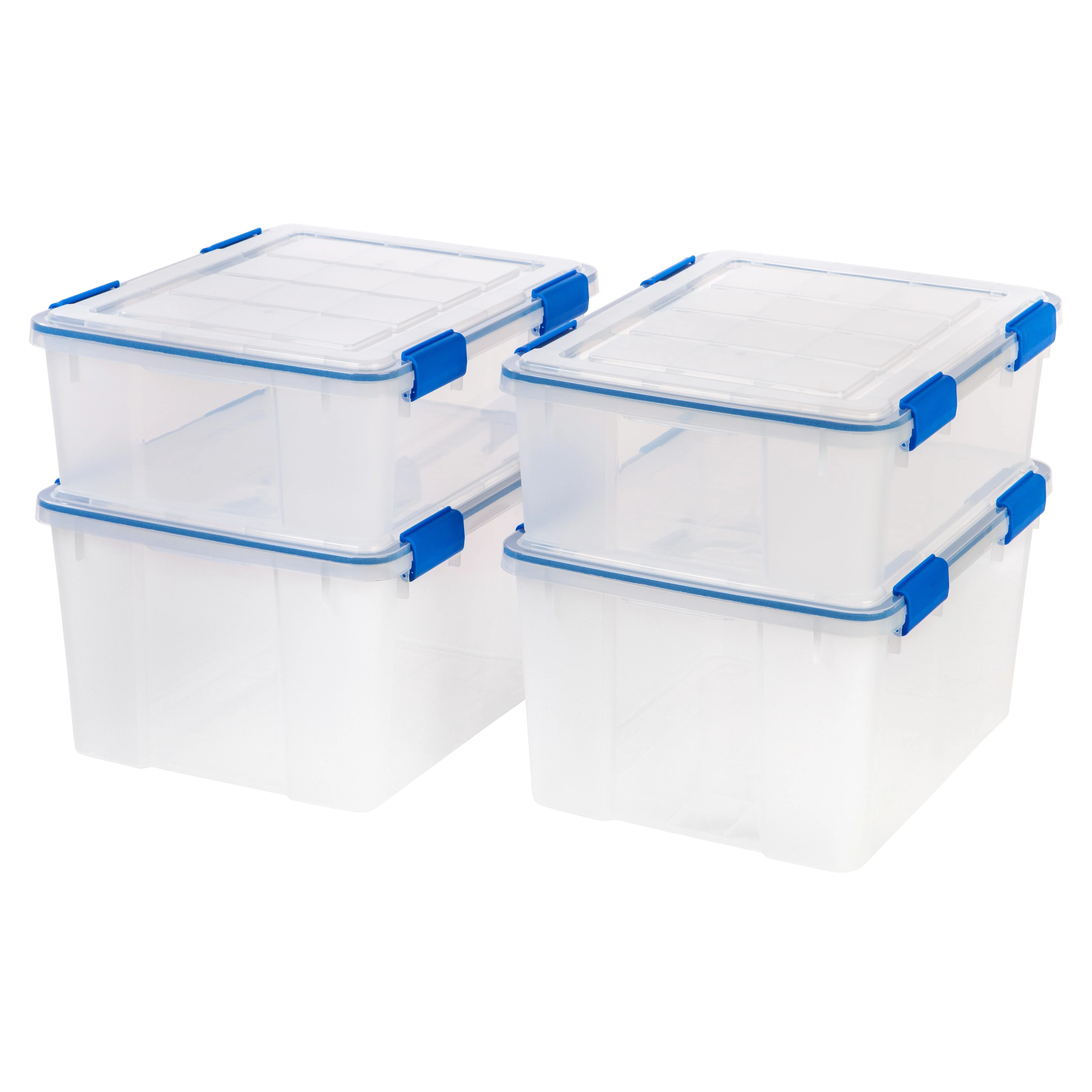 Storage Container WeatherPro® Storage Box 2 Pack - 44QT and 26.5QT Combo - Gasket Box