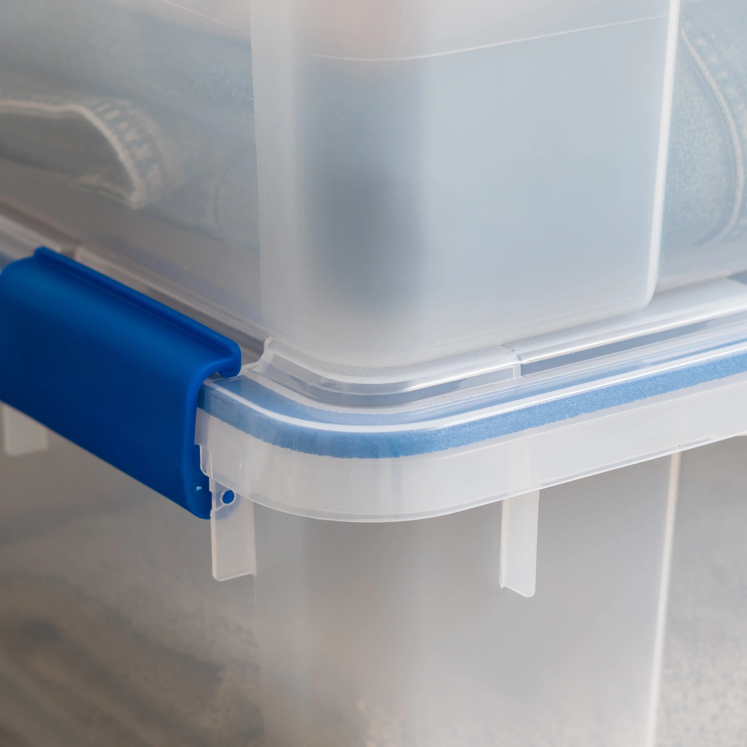 Storage Container WeatherPro® Storage Box 2 Pack - 44QT and 26.5QT Combo - Gasket Box - Image 4