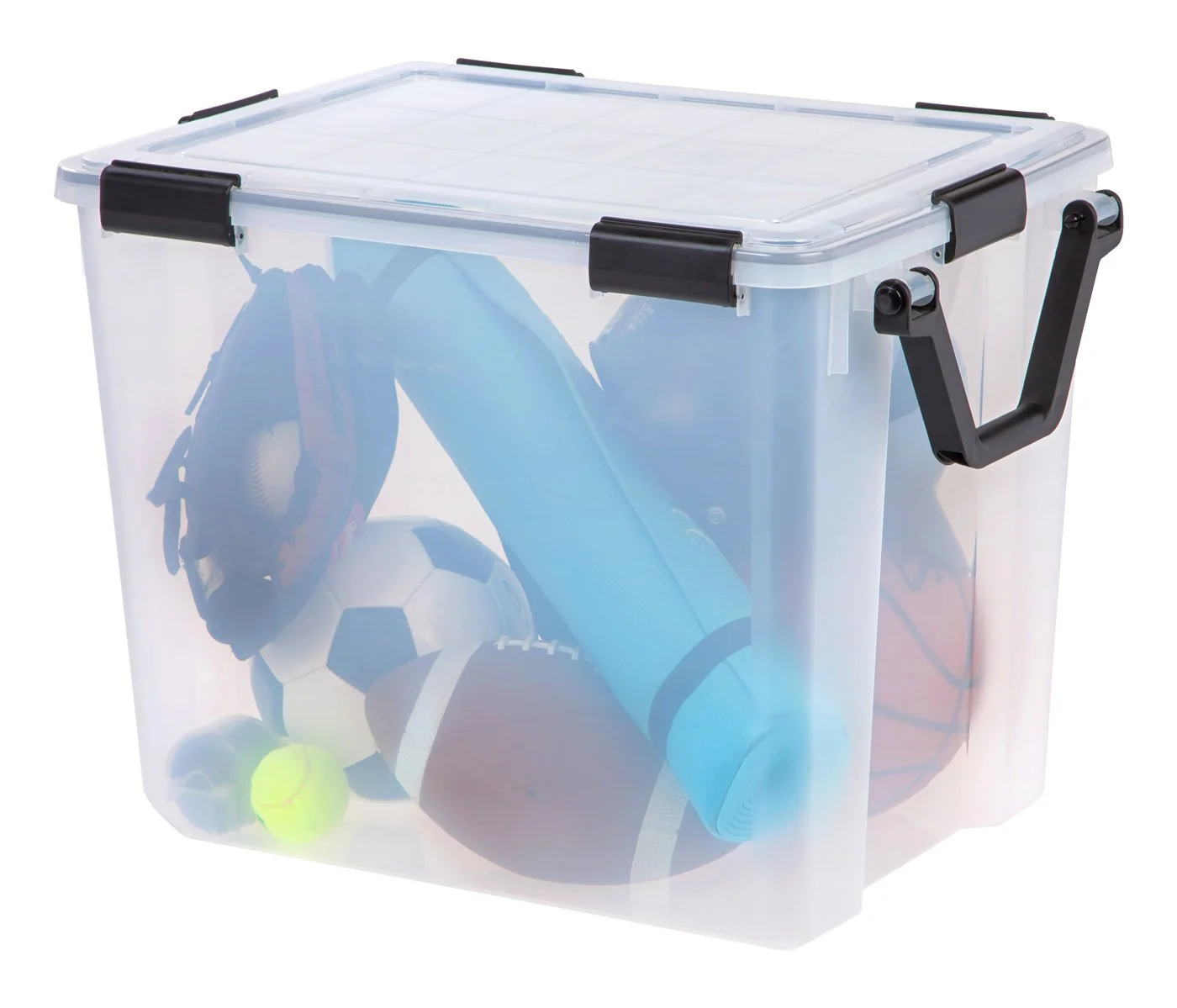 Storage Container WeatherPro® with Handle and Wheels - 103QT - Gasket Box - Image 3