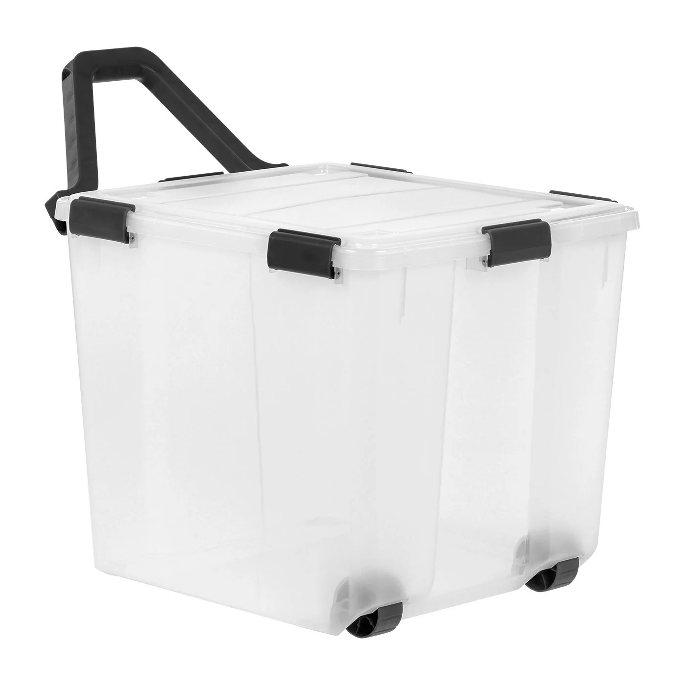 Storage Container with Wheels WeatherPro® 3 Pack - 106QT - Gasket Box - Image 3