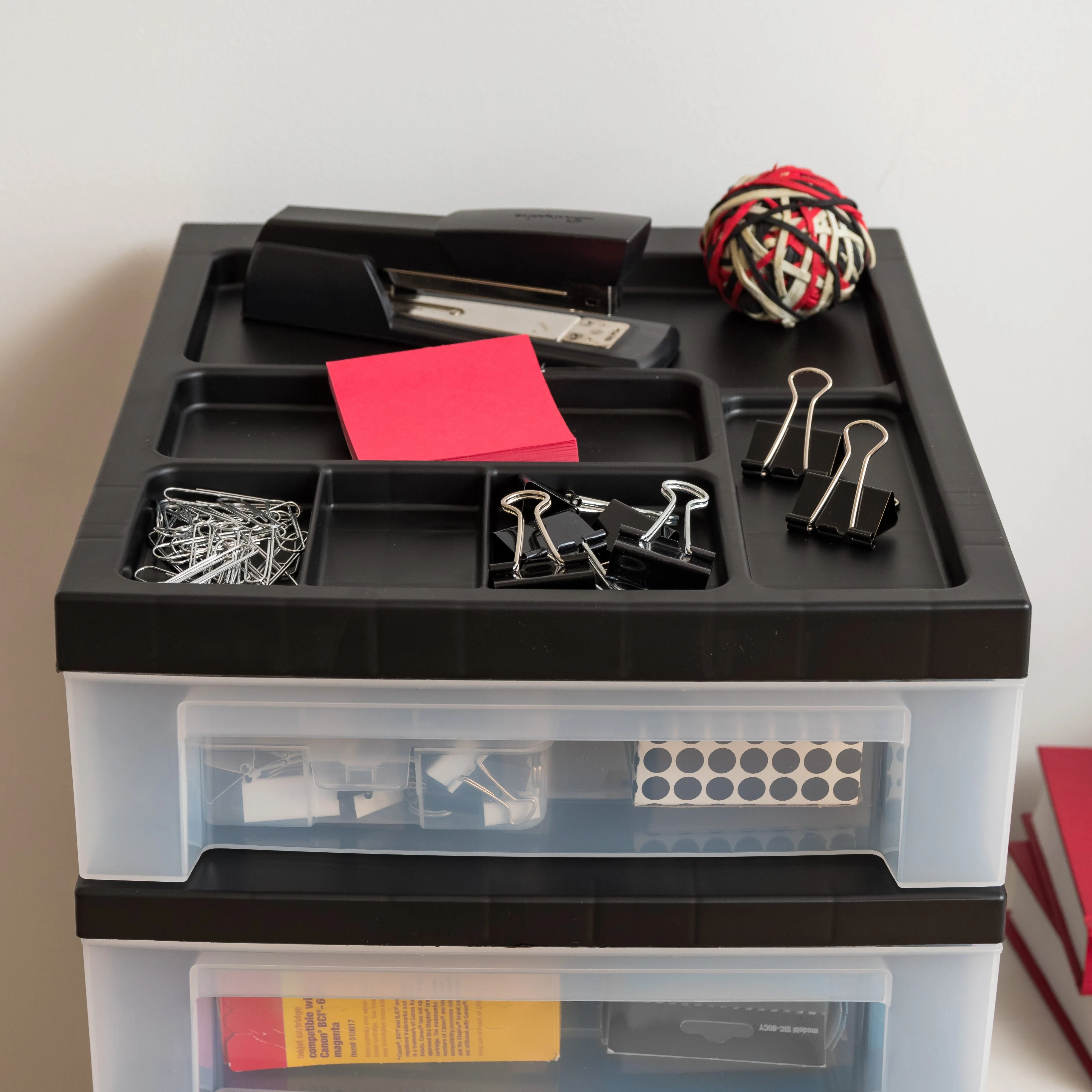 Storage Drawer Cart with Organizer Top - 7 Drawer - Image 4