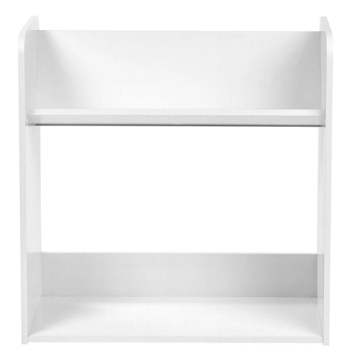 Tilted Book Shelf Rack - 2 Tier - Image 12