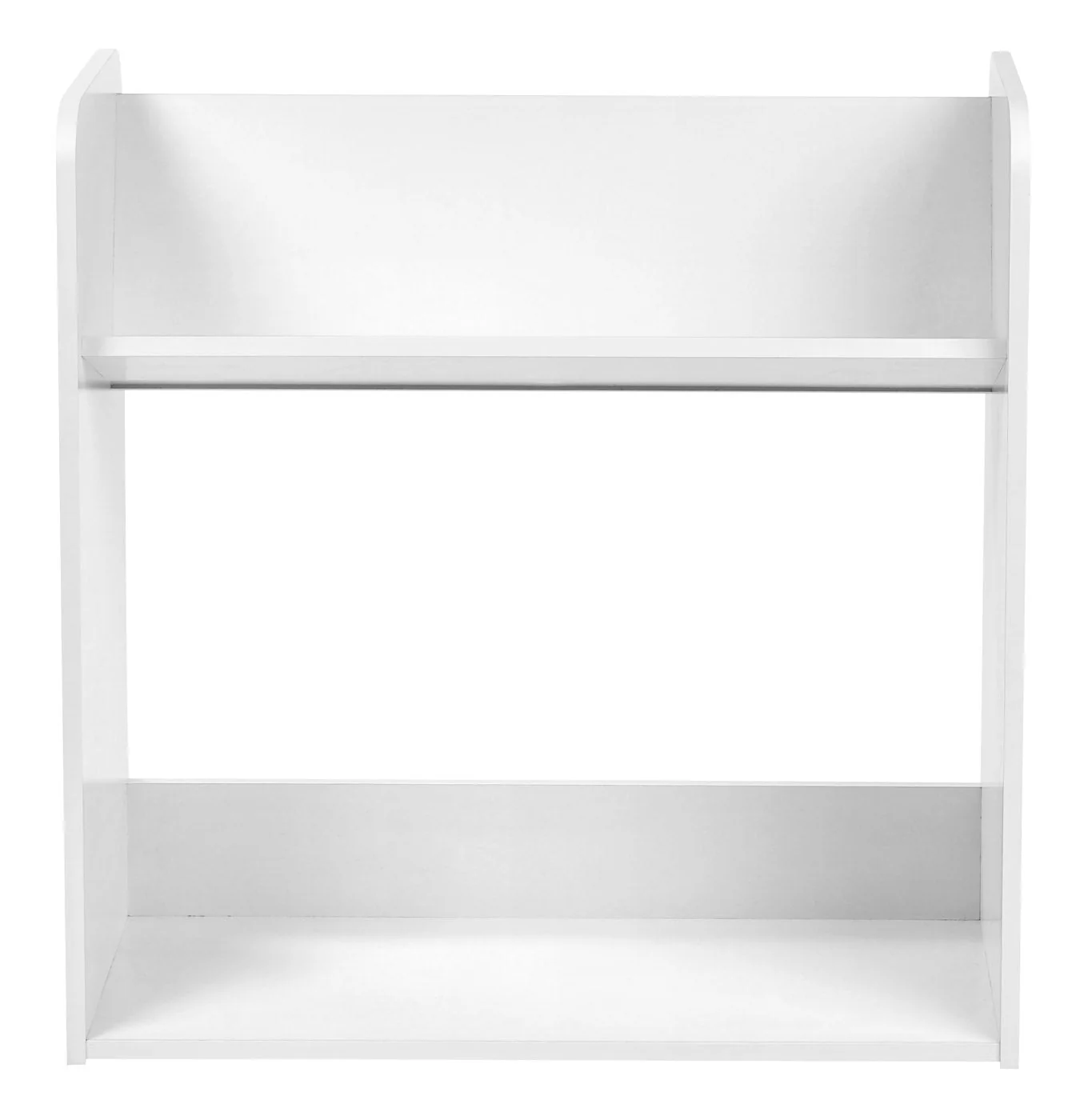 Tilted Book Shelf Rack - 2 Tier - Image 8