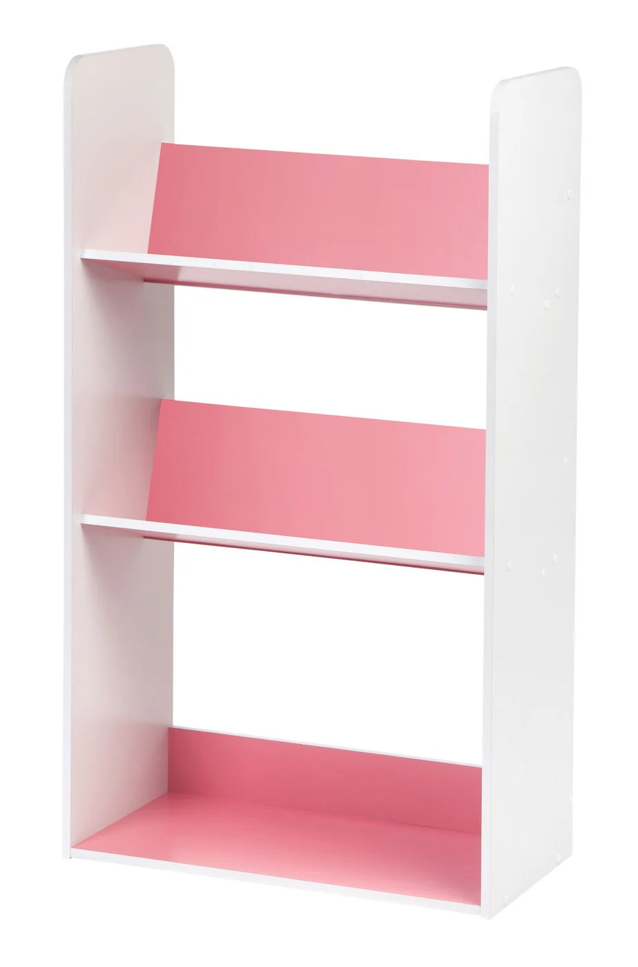 Tilted Book Shelf Rack - 3 Tier - Image 13