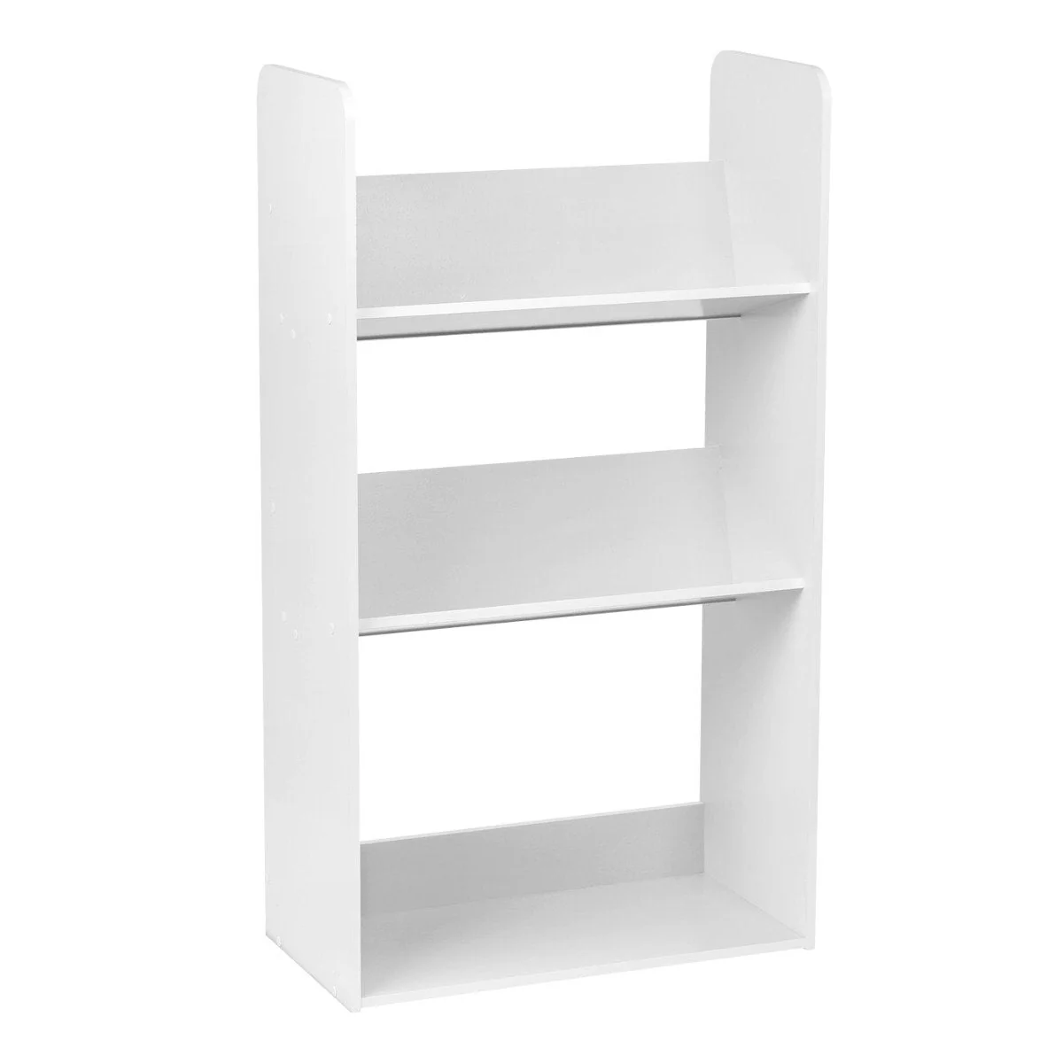 Tilted Book Shelf Rack - 3 Tier - Image 2