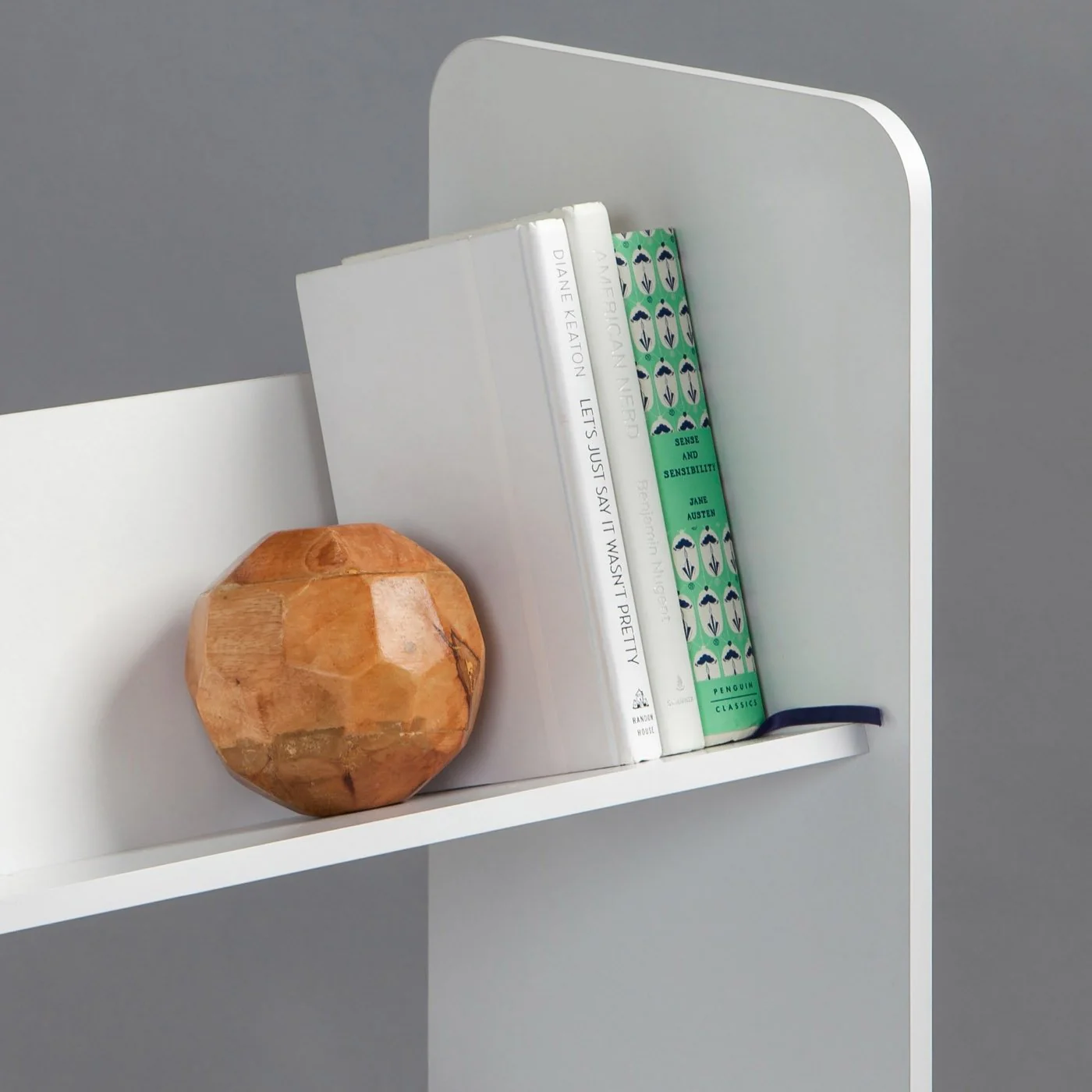 Tilted Book Shelf Rack - 3 Tier - Image 6