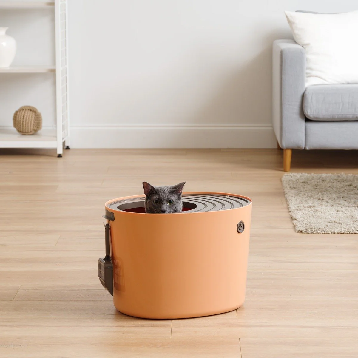 Top Entry Cat Litter Pan - Medium - Image 2