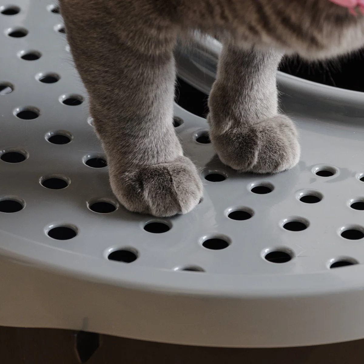 Top Entry Cat Litter Pan with Perforated Lid - Image 15