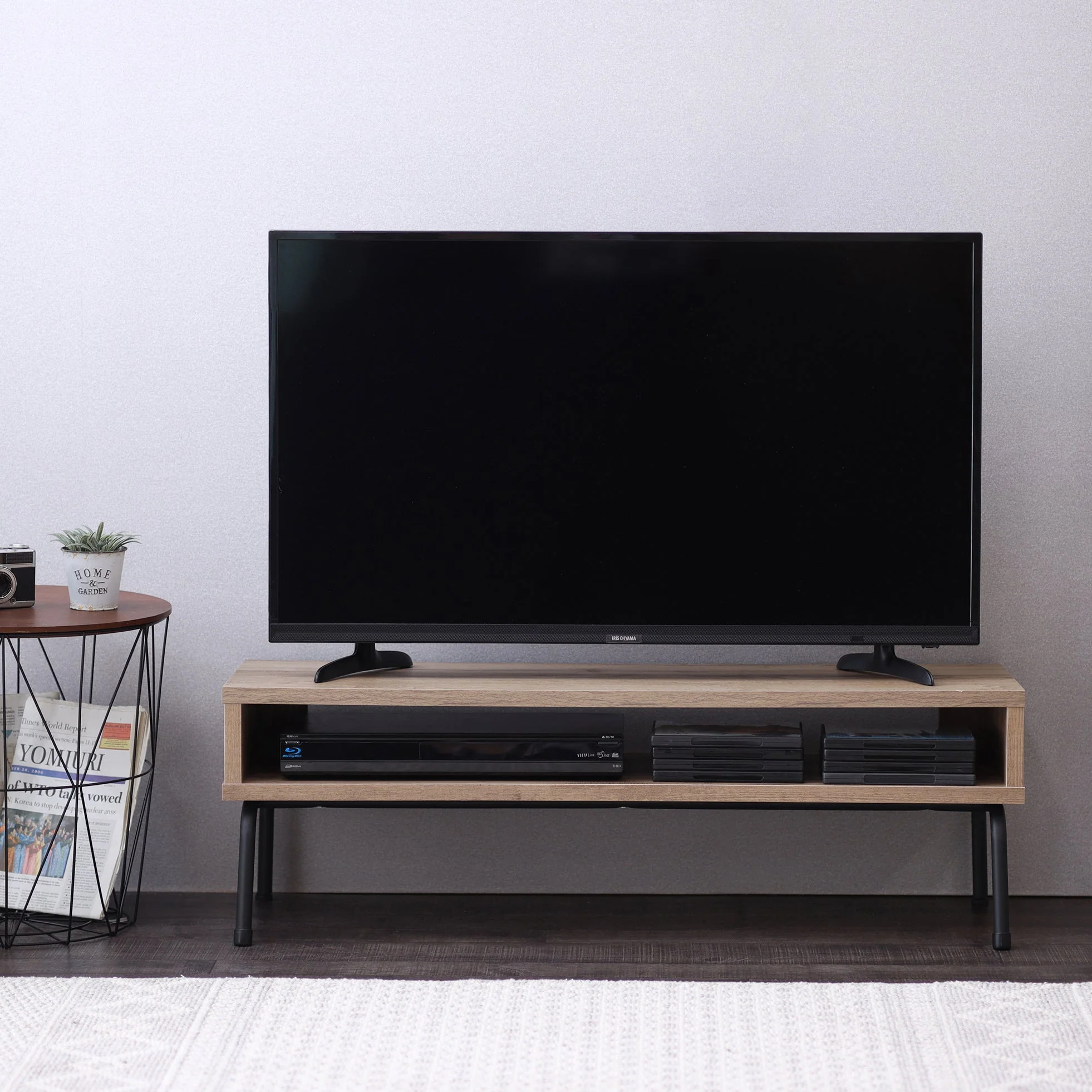 TV Stand Light Brown - Image 3