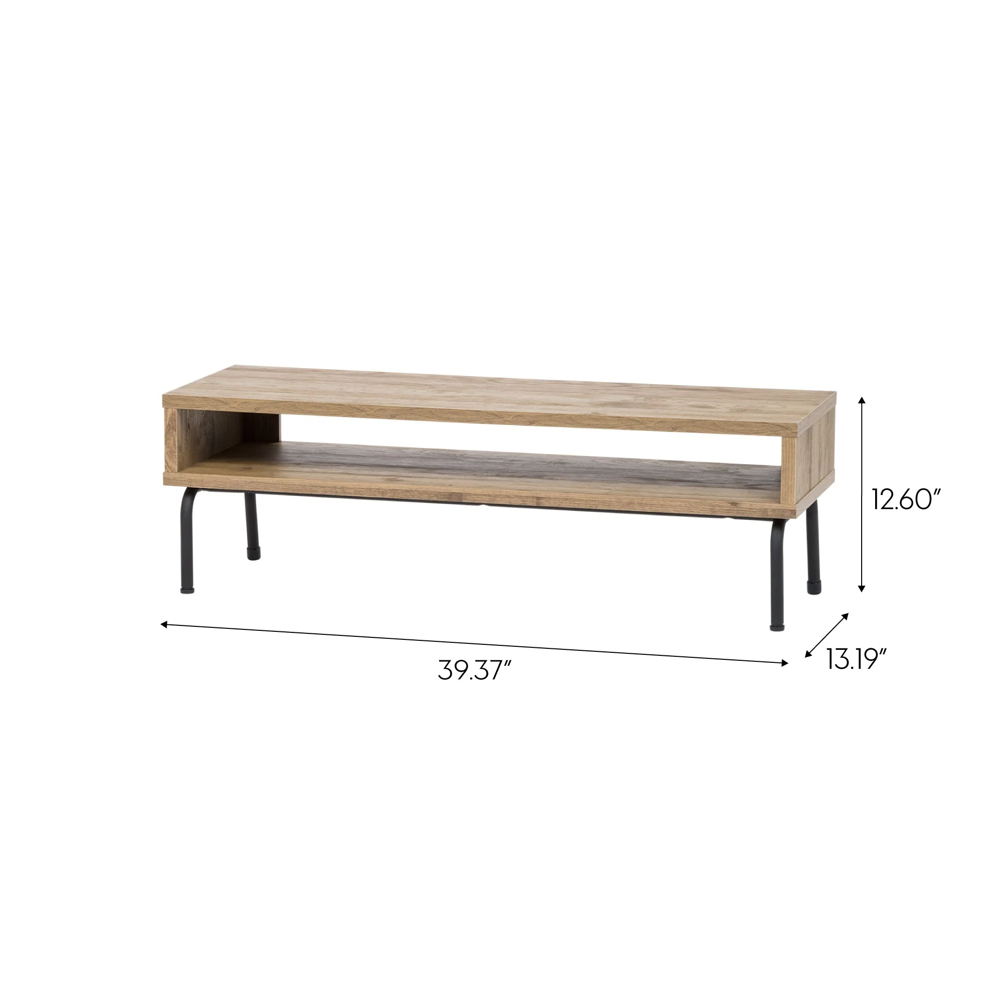 TV Stand Light Brown - Image 7