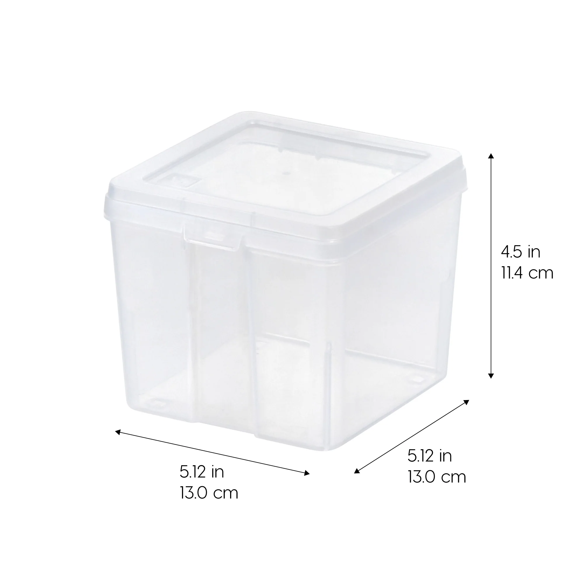 Vertical Storage Container for Home & Office Organization, Space-Saving Tall Organizer, Clear - Image 18