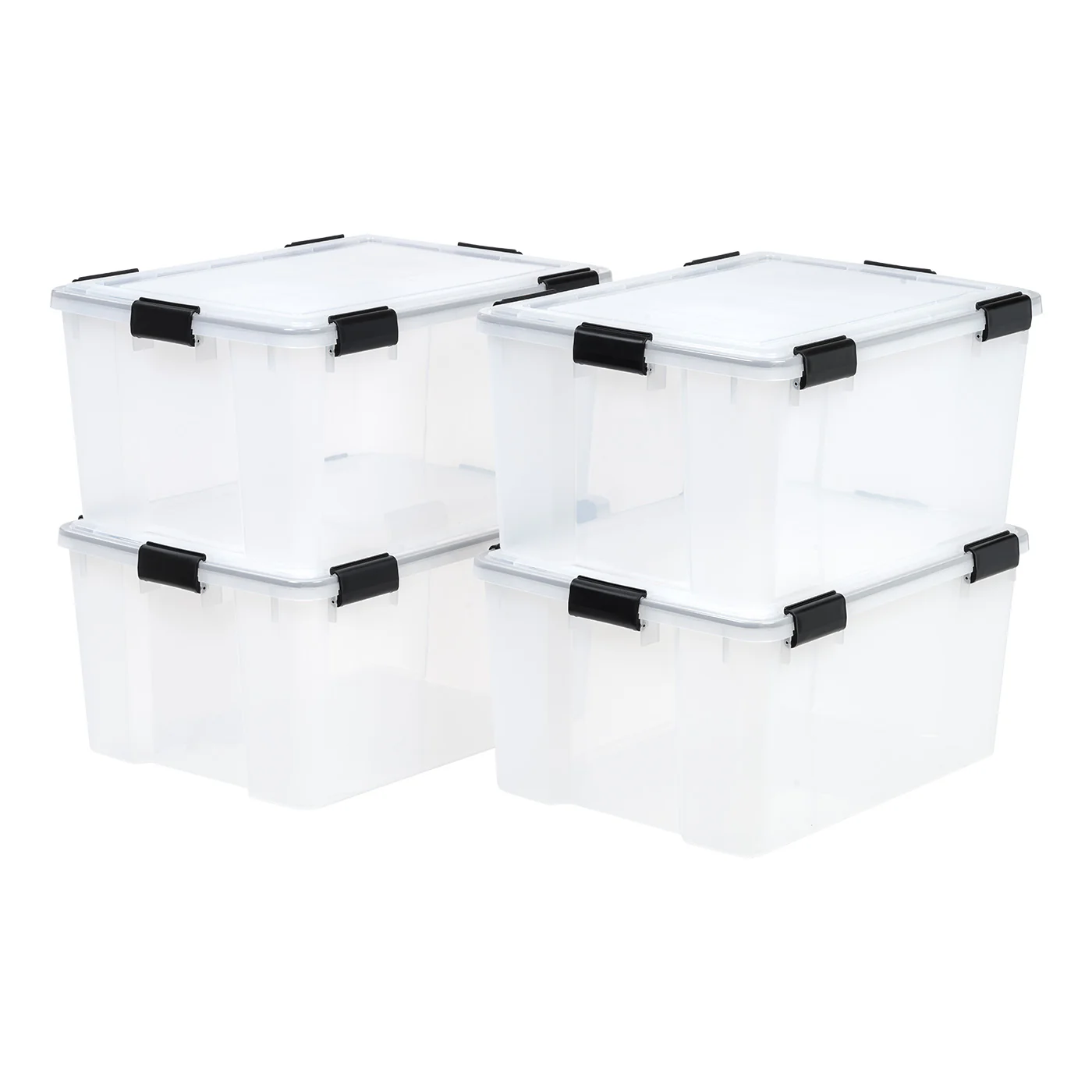WeatherPro® 63 Qt Storage Box, Clear - Image 9