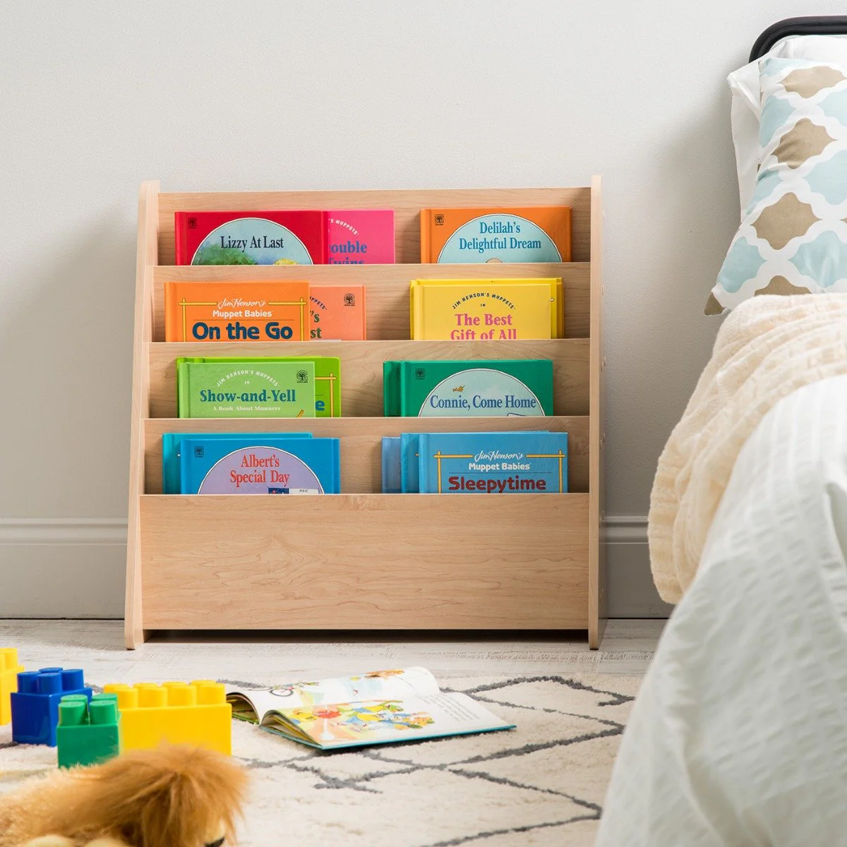 Wide 4 Pocket Magazine Rack - Image 10