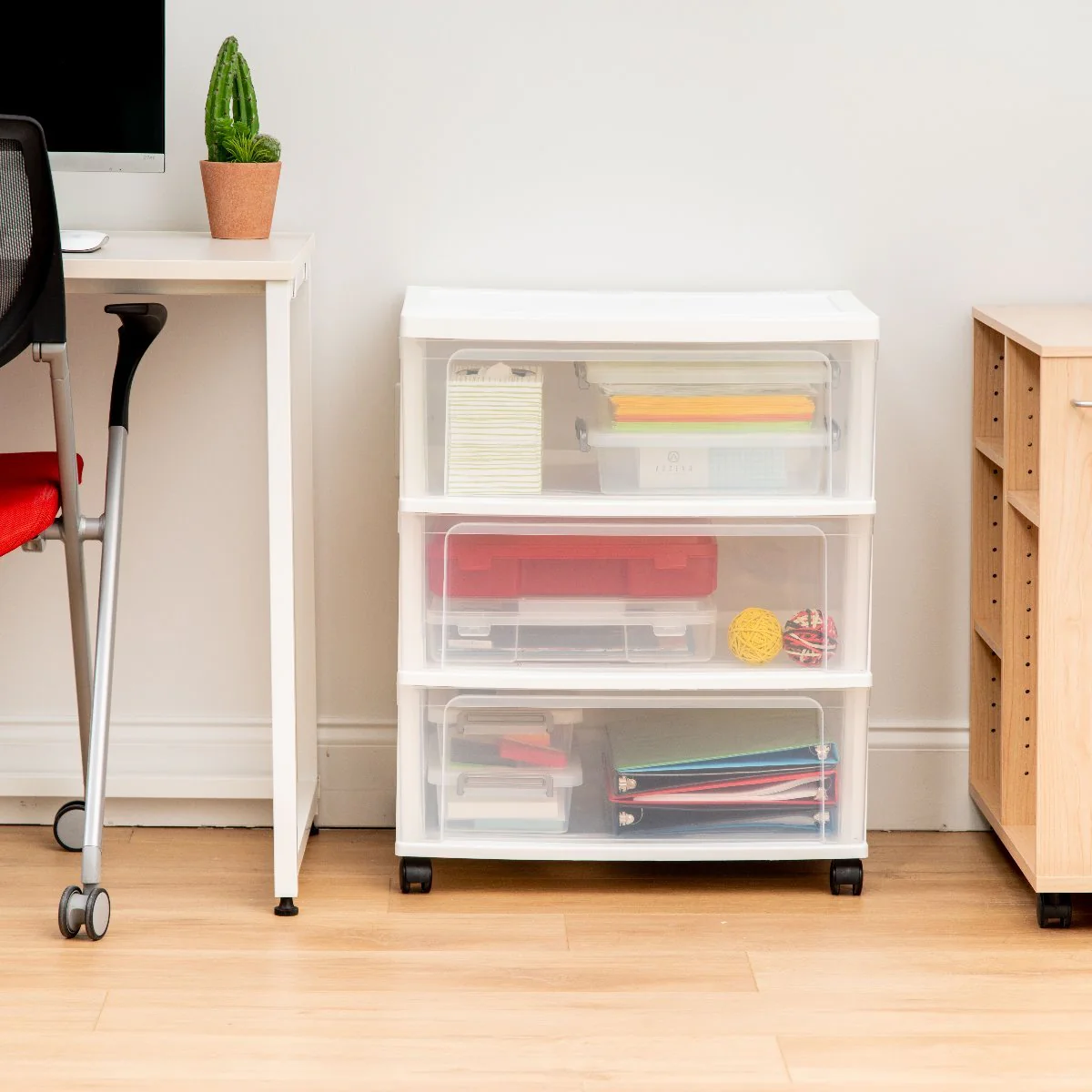 Wide Storage Chest - 3 Drawers - Image 10
