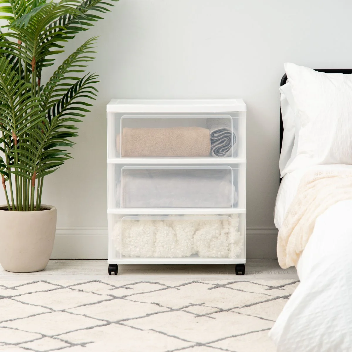 Wide Storage Chest - 3 Drawers - Image 9