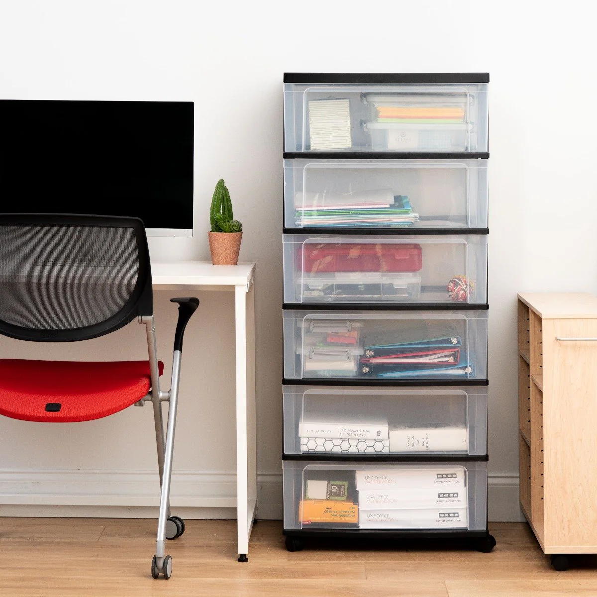 Wide Storage Chest - 6 Drawers - Image 11