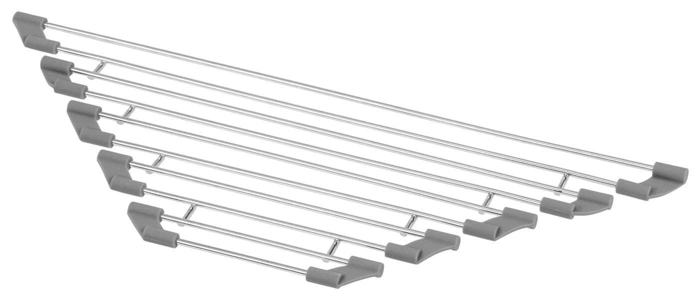 Wire Corner Foldable Dish Rack - Image 3