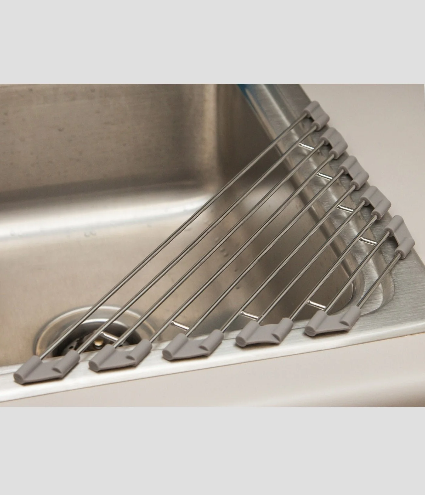 Wire Corner Foldable Dish Rack - Image 5