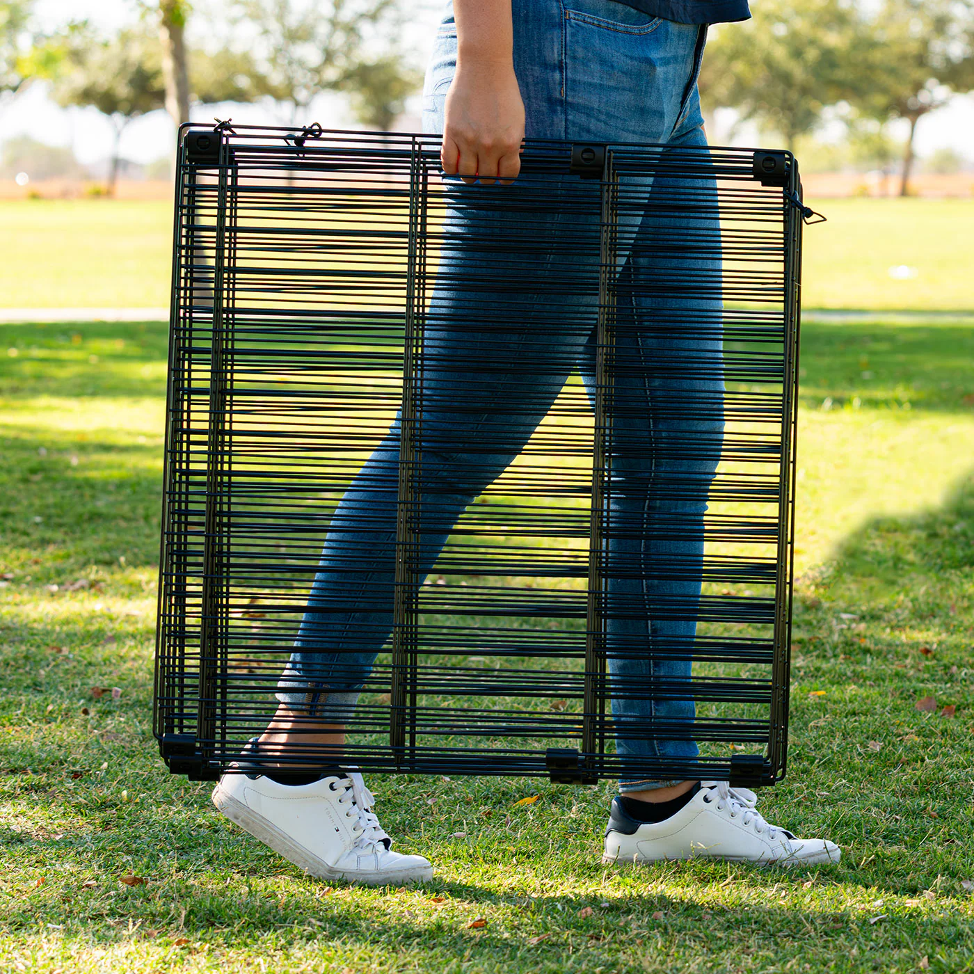 Wire Pet Playpen, Small Medium Dog - Image 10