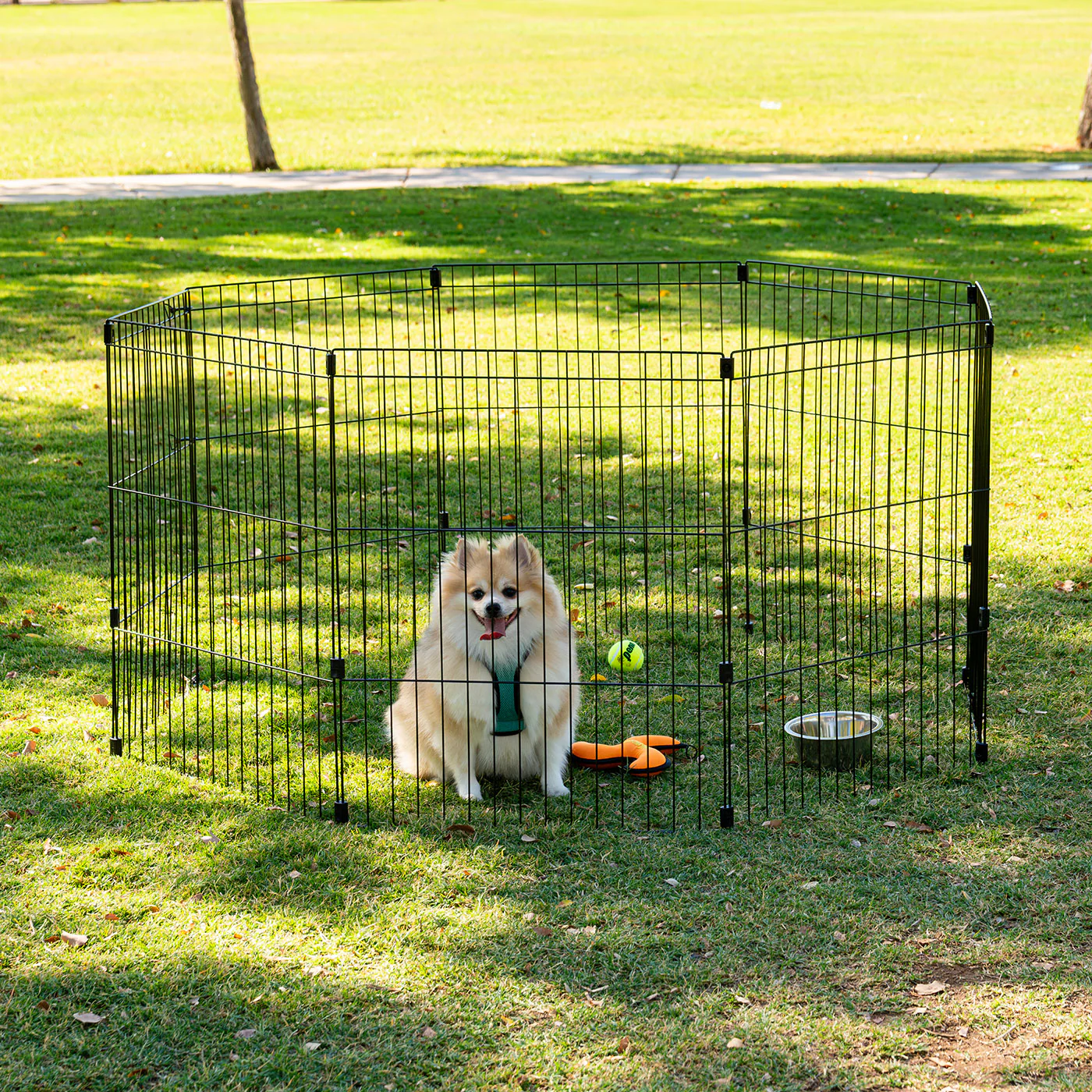 Wire Pet Playpen, Small Medium Dog - Image 15