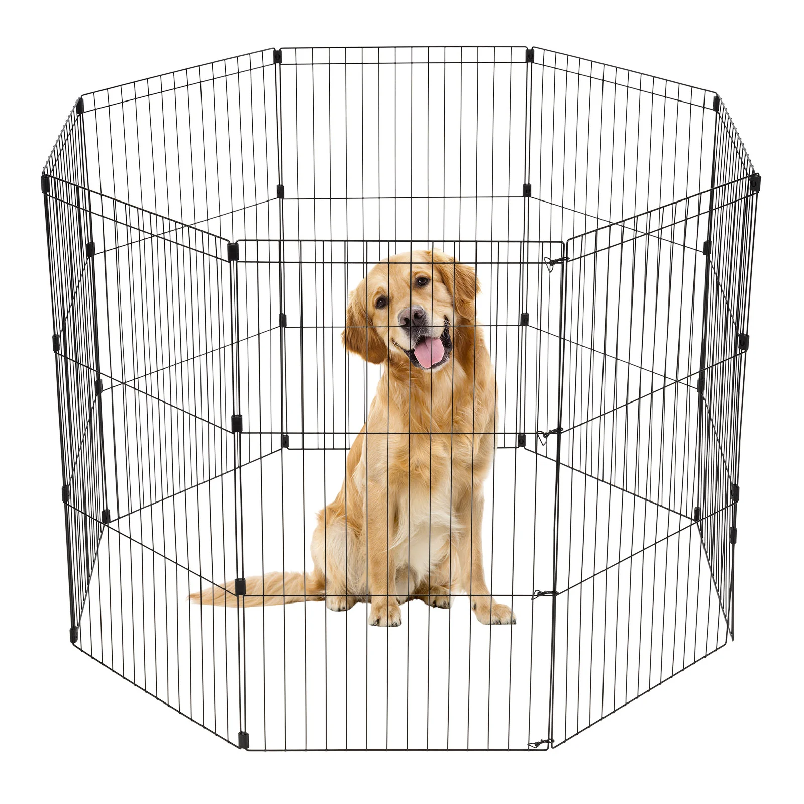 Wire Pet Playpen, Small Medium Dog - Image 23