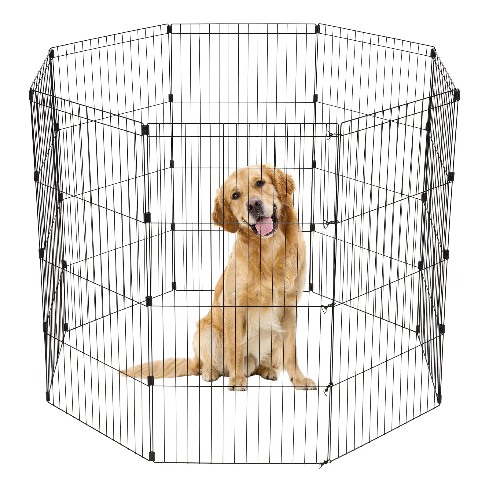 Wire Pet Playpen, Small Medium Dog - Image 27