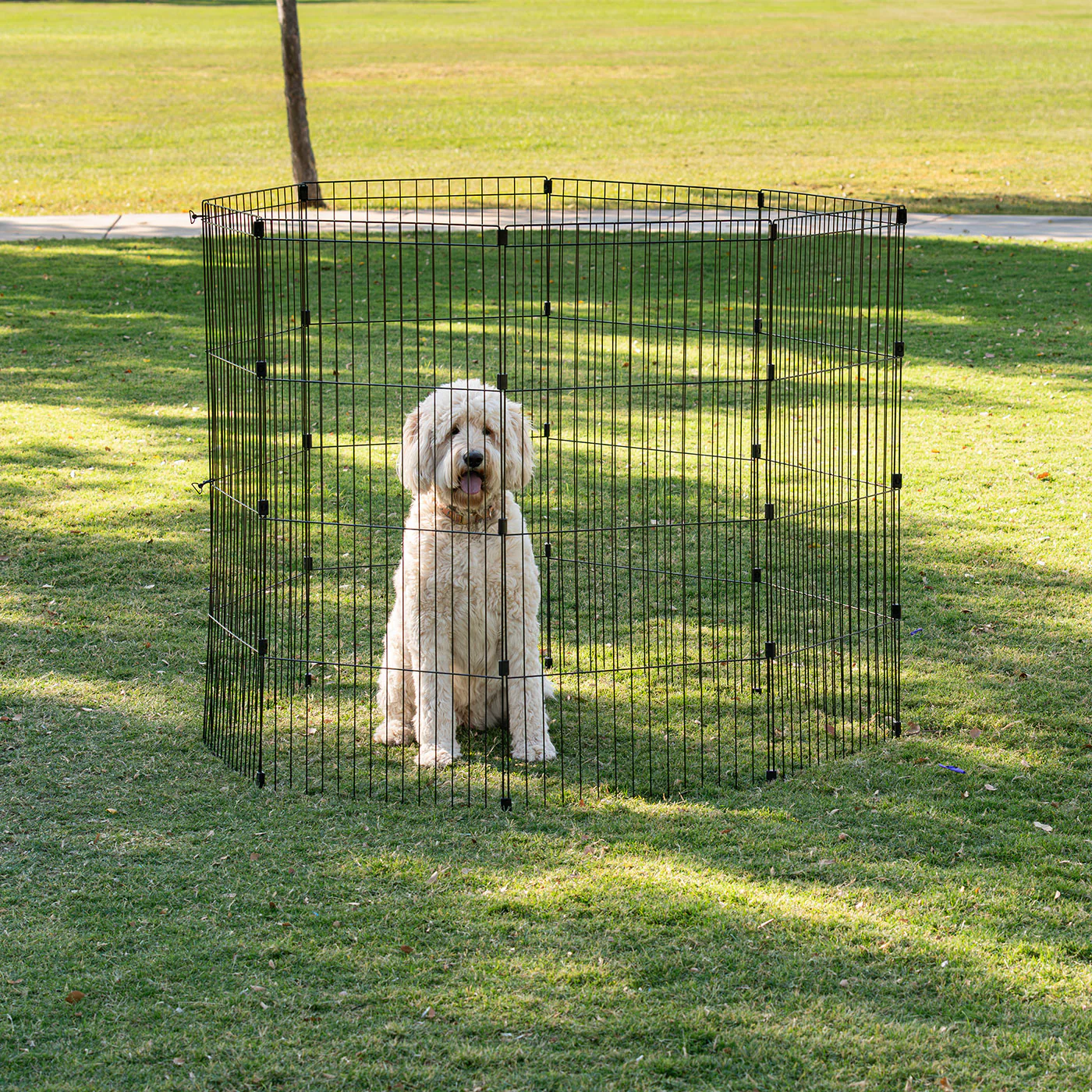 Wire Pet Playpen, Small Medium Dog - Image 31