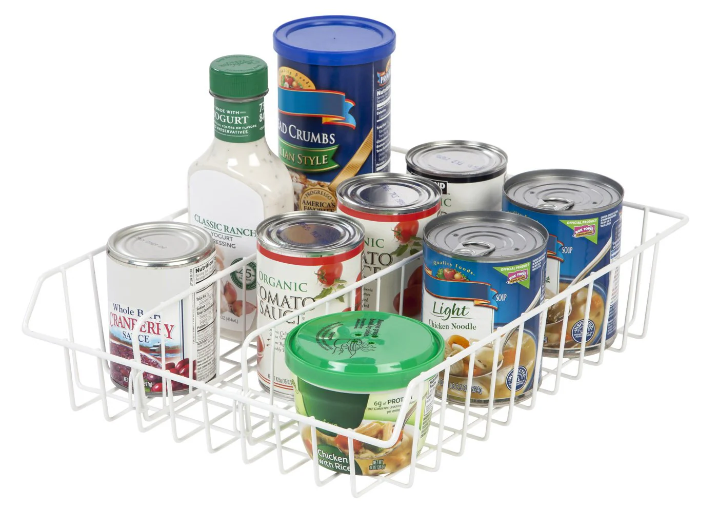 Wire Shelf Organizer - 3 Compartment - Image 6