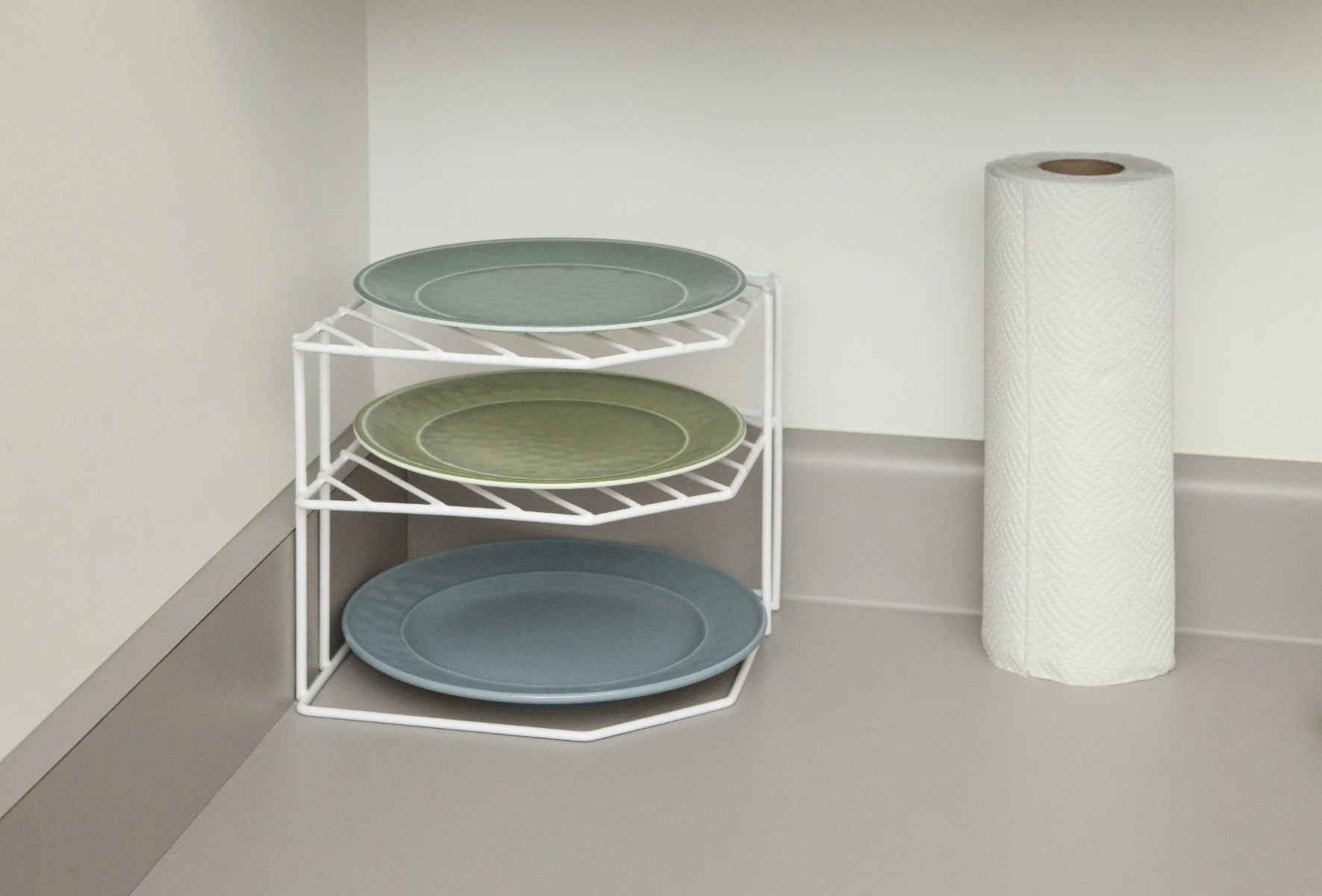 Wire Shelf Organizer - Corner - Image 3