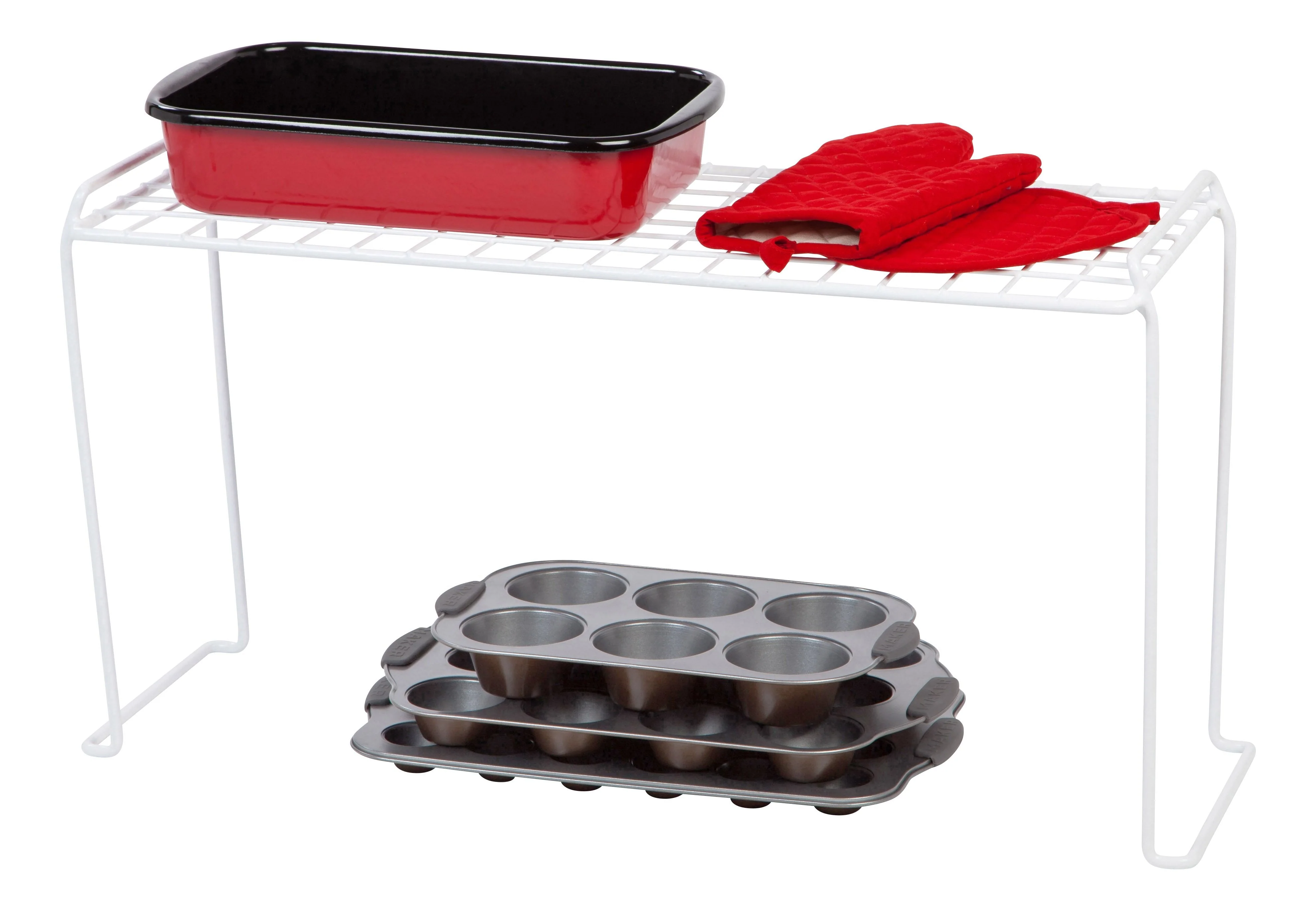 Wire Stacking Shelf - Heavy Duty - Image 3