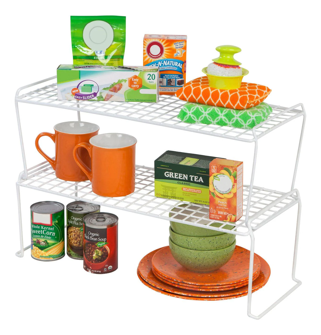 Wire Stacking Shelf - Medium Long - Image 5